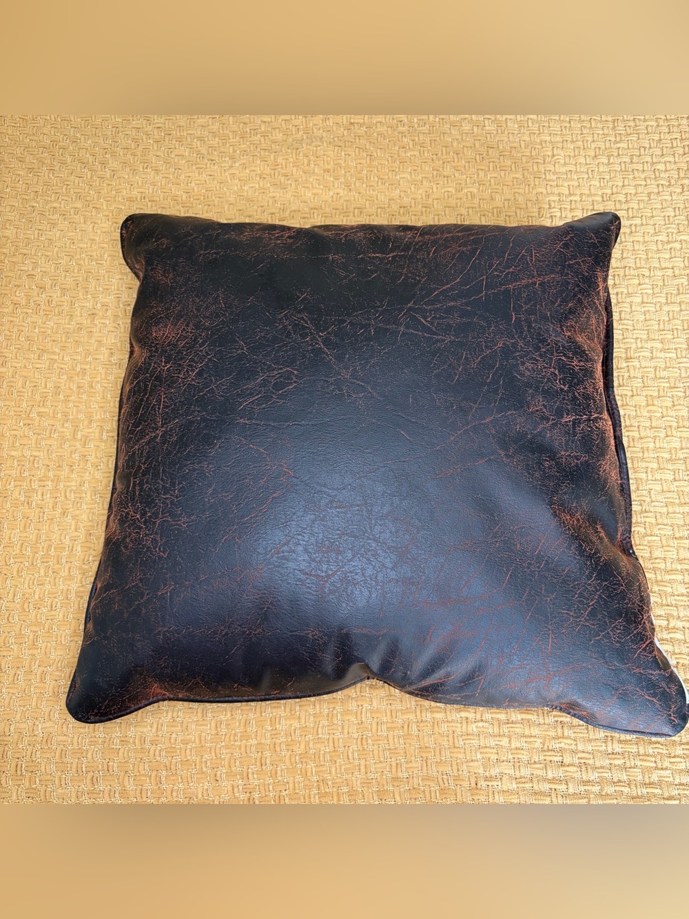 Croscill Pillow Rustic Southwestern Toggle Button Chenille 20 x 20 Cabin - Picture 7 of 11
